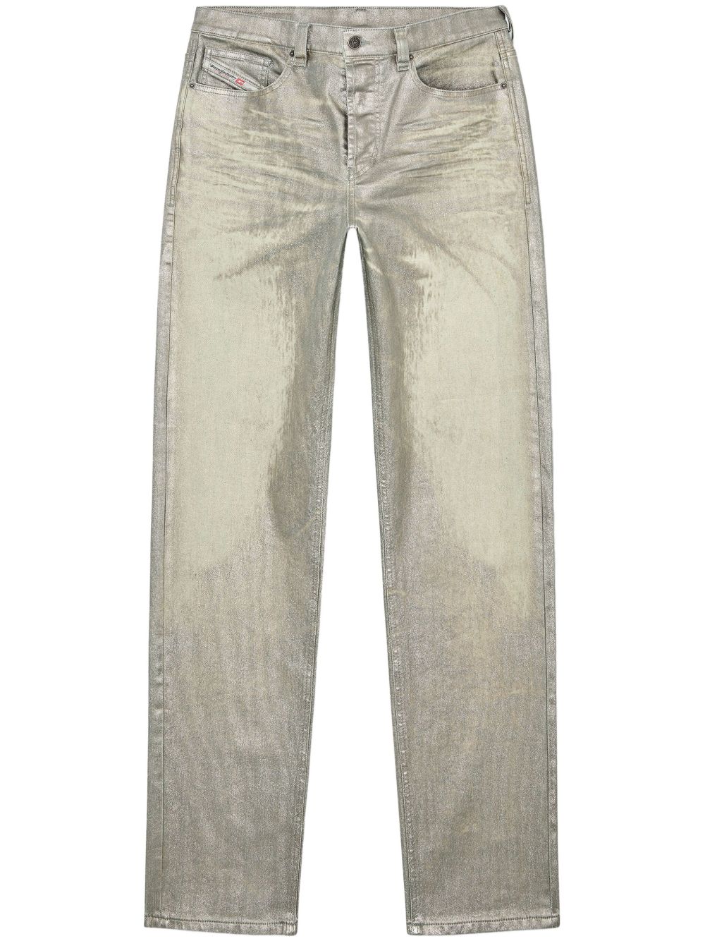Diesel 2010 D-Macs 直筒牛仔裤 - 灰色