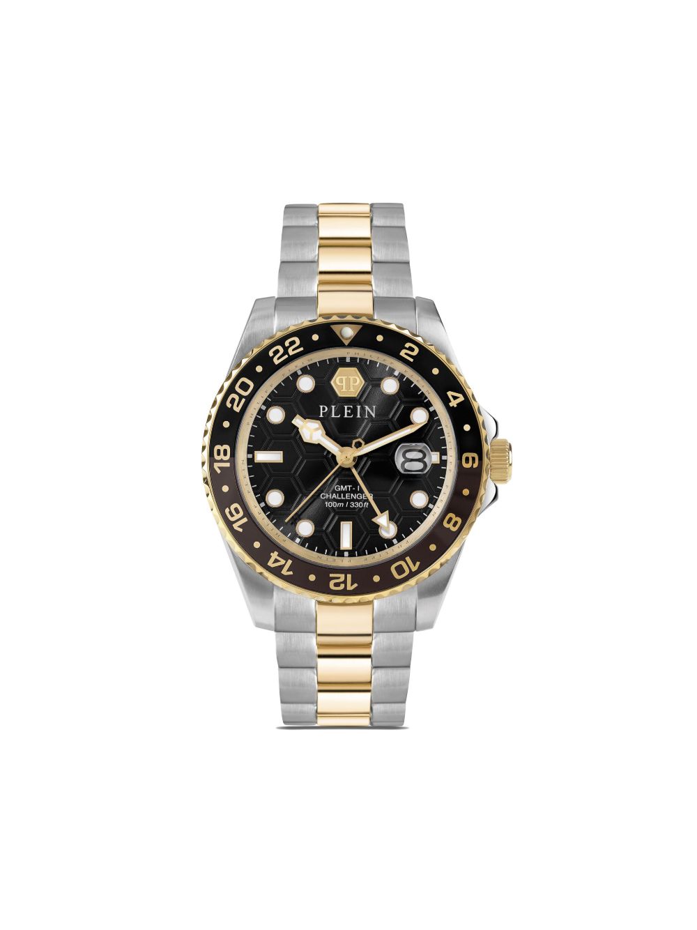 Philipp Plein GMT-I Challenger 44毫米腕表 - 黑色