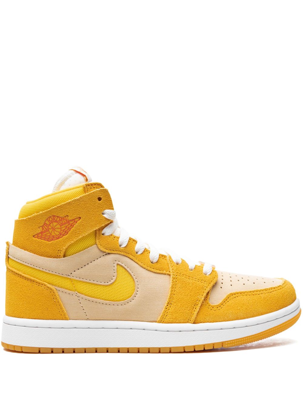 Jordan Air Jordan 1 Zoom Air CMFT 2 Yellow Ochre/Tour Yellow-Pale Vanilla-Safety 运动鞋 - 黄色