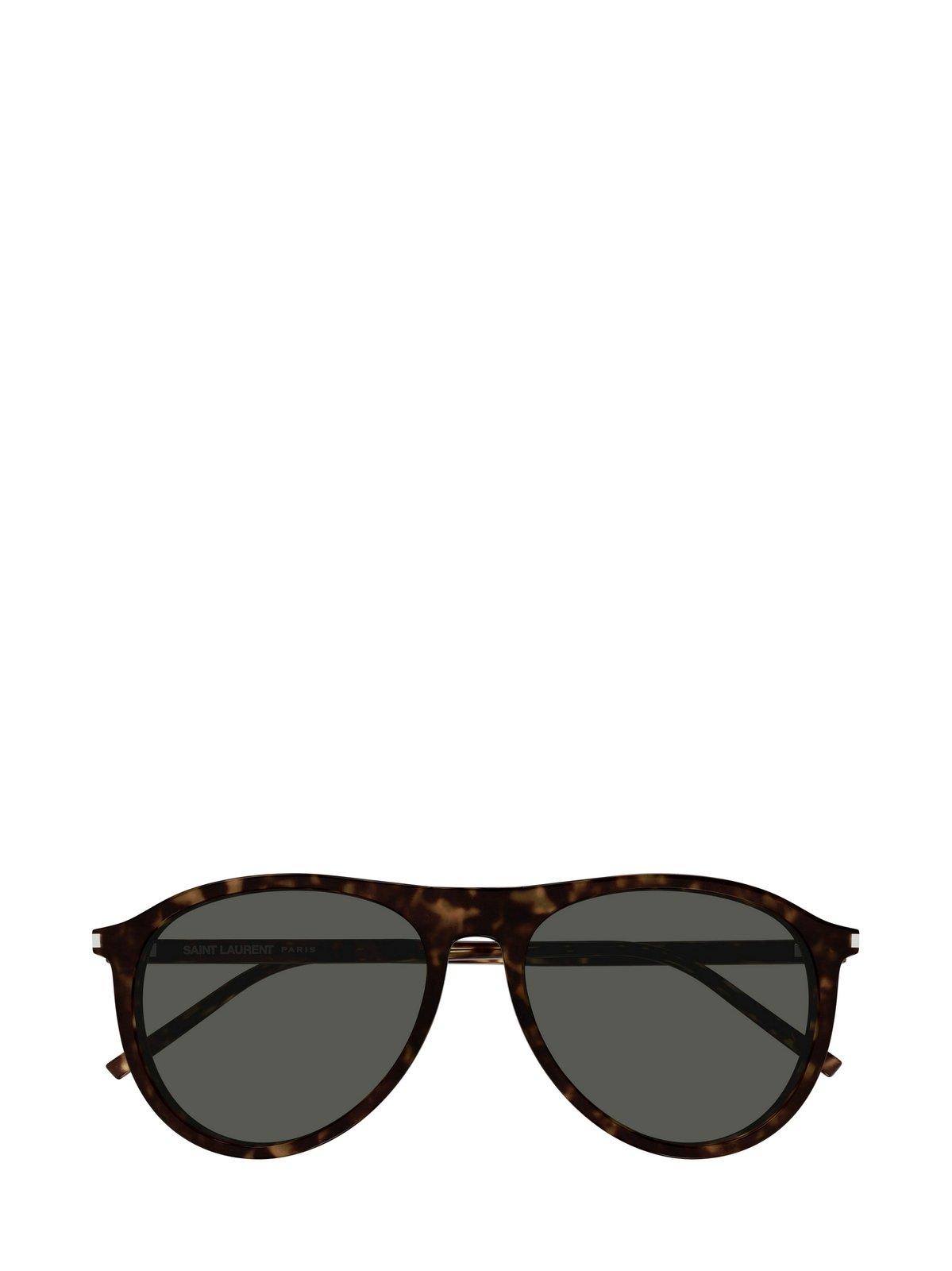Saint Laurent 飞行员镜框太阳镜