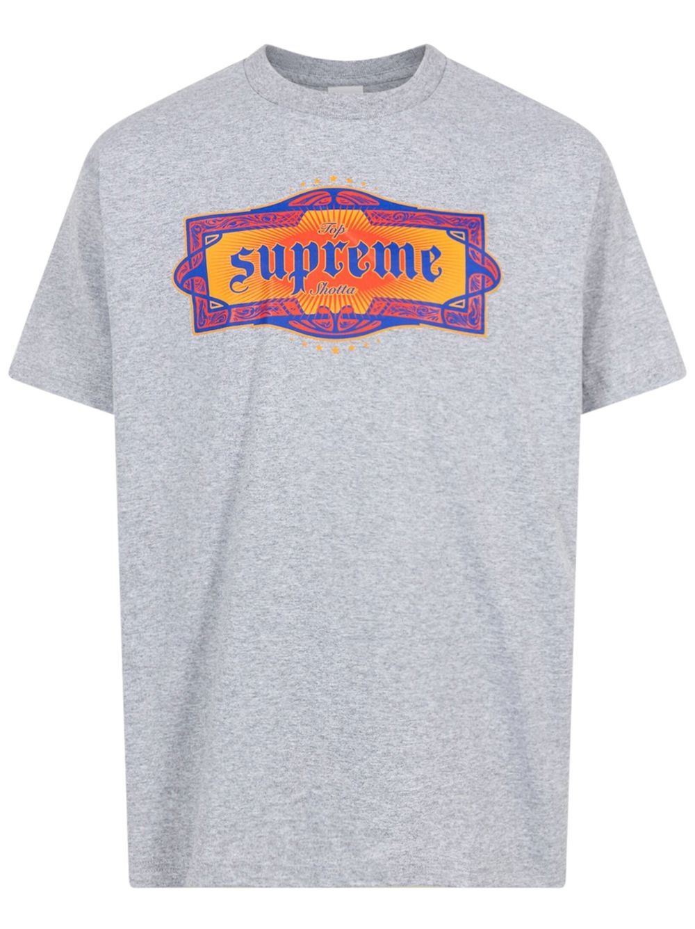 Supreme Top Shotta T恤 - 灰色