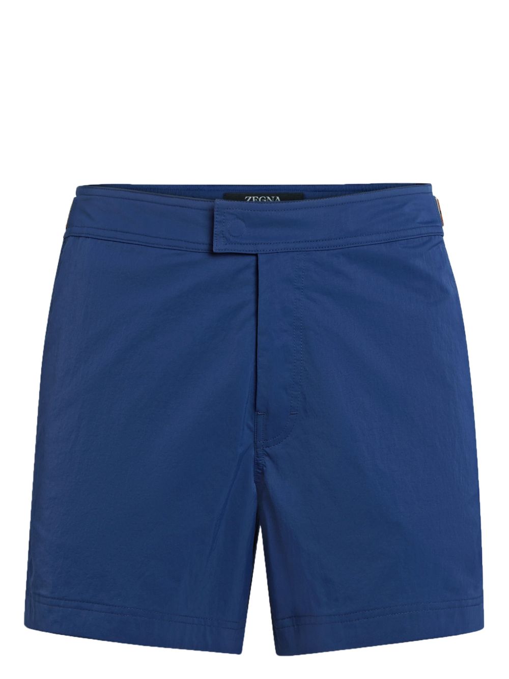 Zegna 232 Road Brand Mark 泳裤 - 蓝色