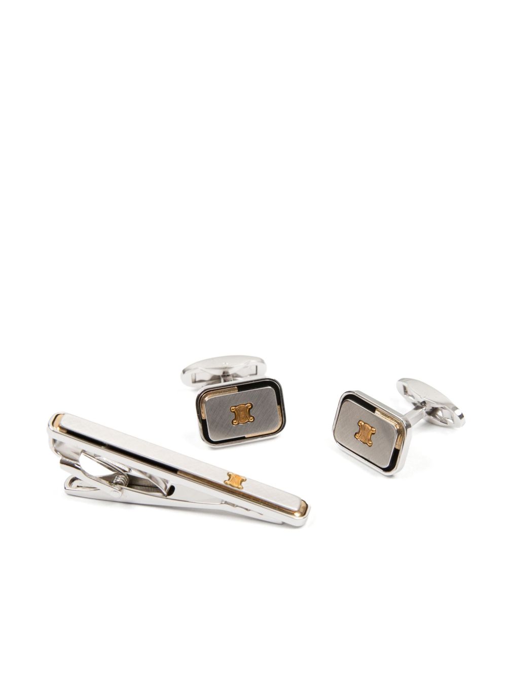Céline Pre-Owned Triomphe 套装（1990年代典藏款） - 银色