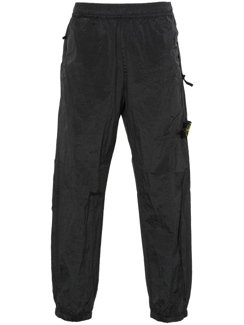 Stone Island 32519 罗盘图案长裤 - 灰色