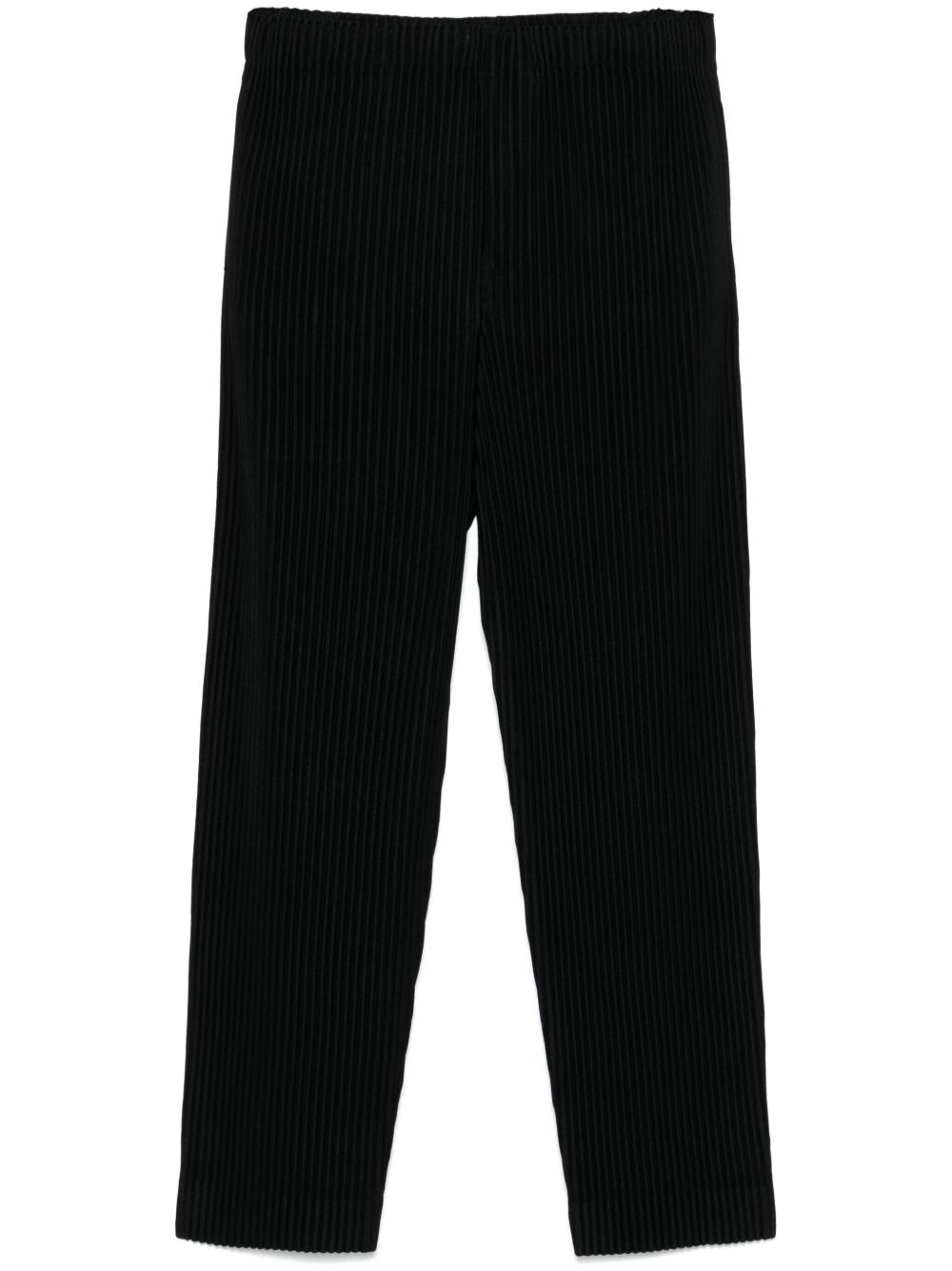Homme Plissé Issey Miyake MC November 长裤 - 黑色