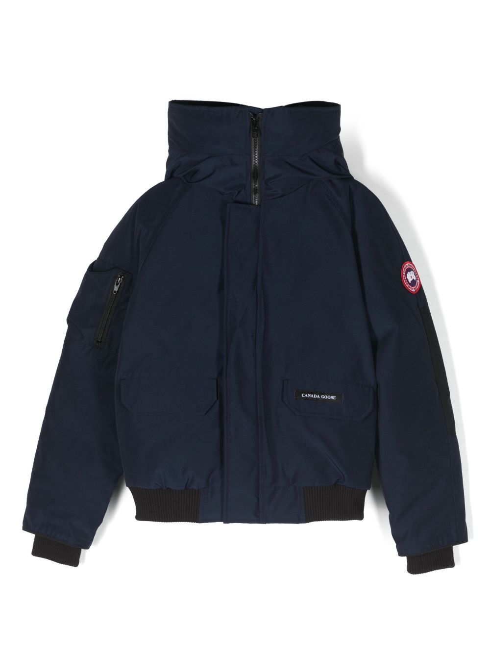 Canada Goose Kids Chilliwack 飞行员夹克 - 蓝色