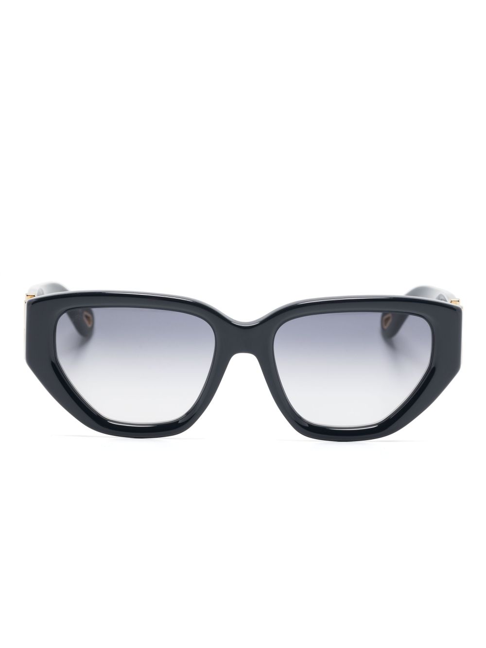 Chloé Eyewear Marcie 猫眼框太阳眼镜 - 蓝色