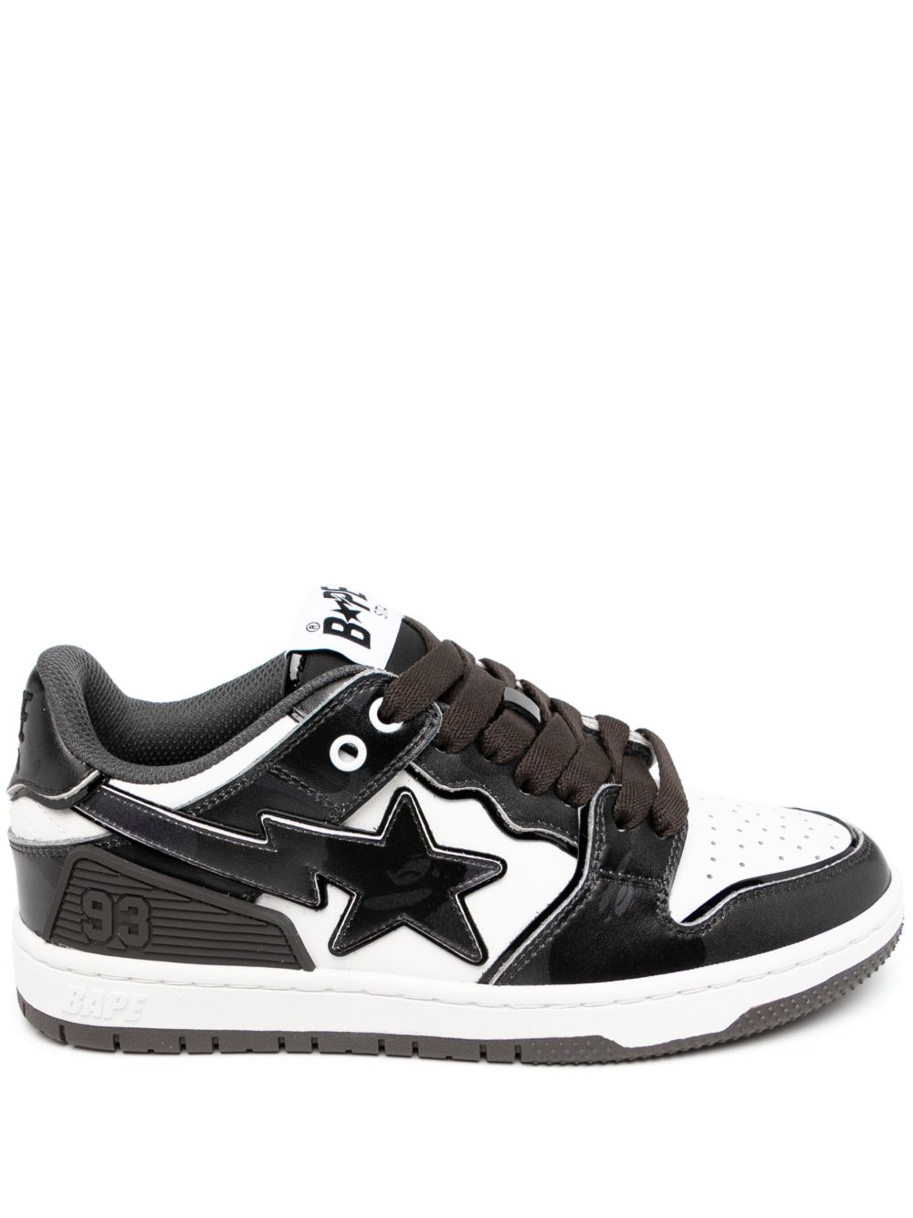 A BATHING APE® Sk8 Sta #1 M2 运动鞋 - 黑色
