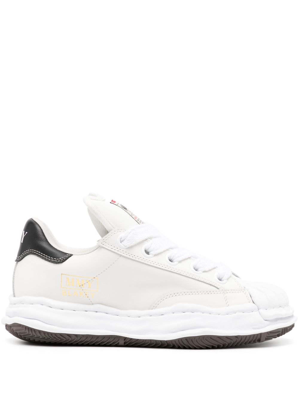 Maison MIHARA YASUHIRO Blakey Original Sole 厚底运动鞋 - 白色