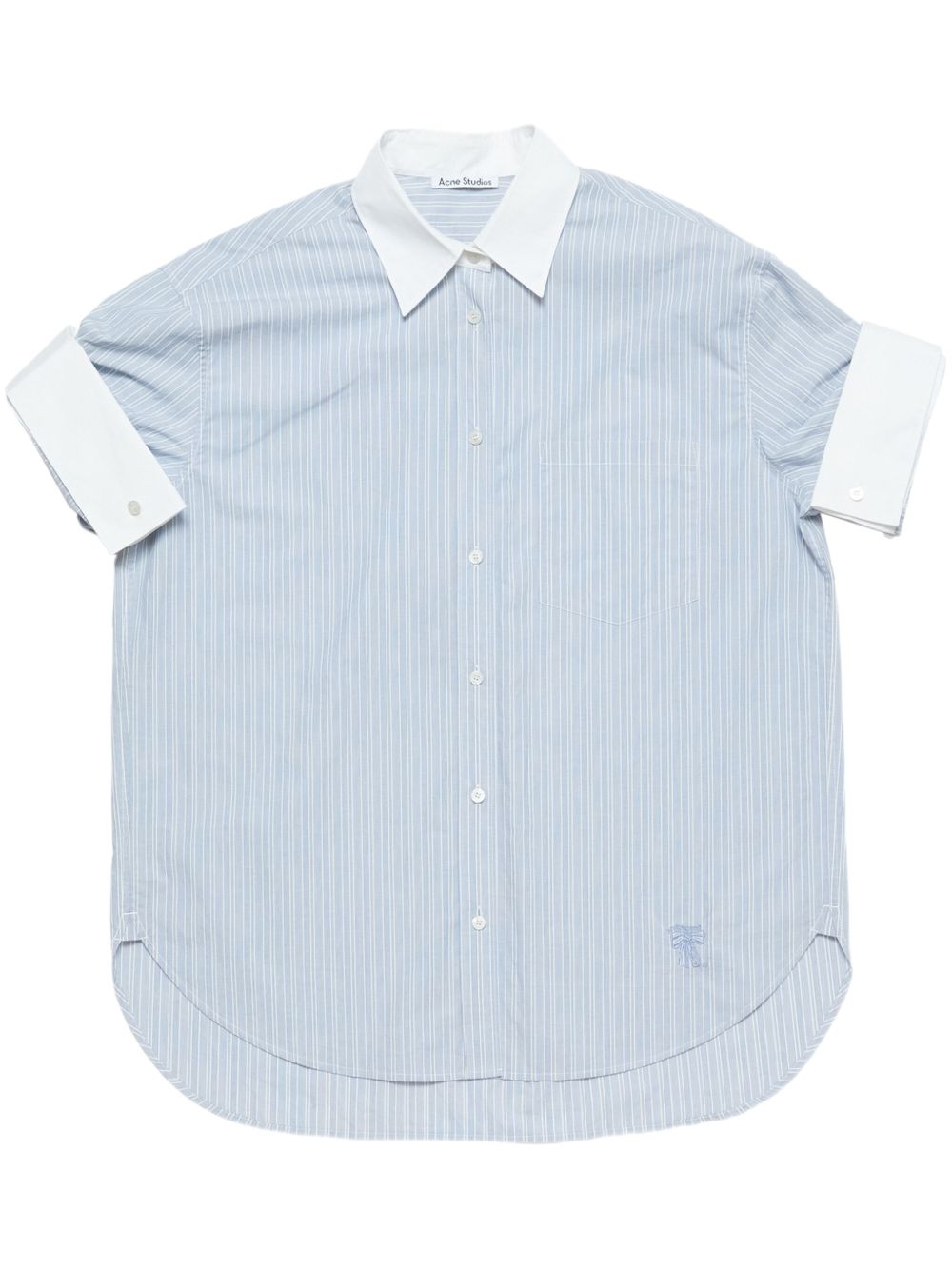 Acne Studios striped shirt - 蓝色