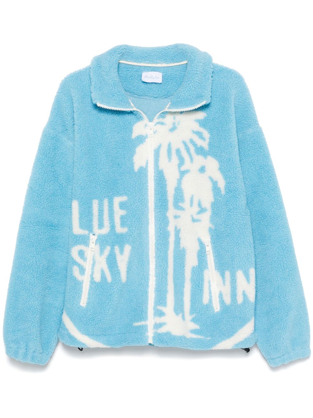 BLUE SKY INN logo印花夹克 - 蓝色