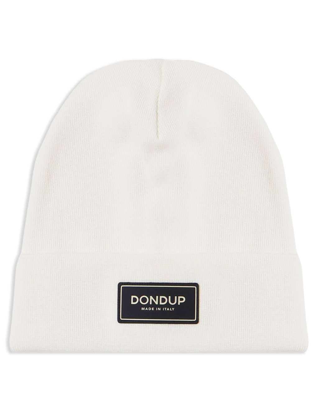 DONDUP 标贴针织套头帽 - 白色