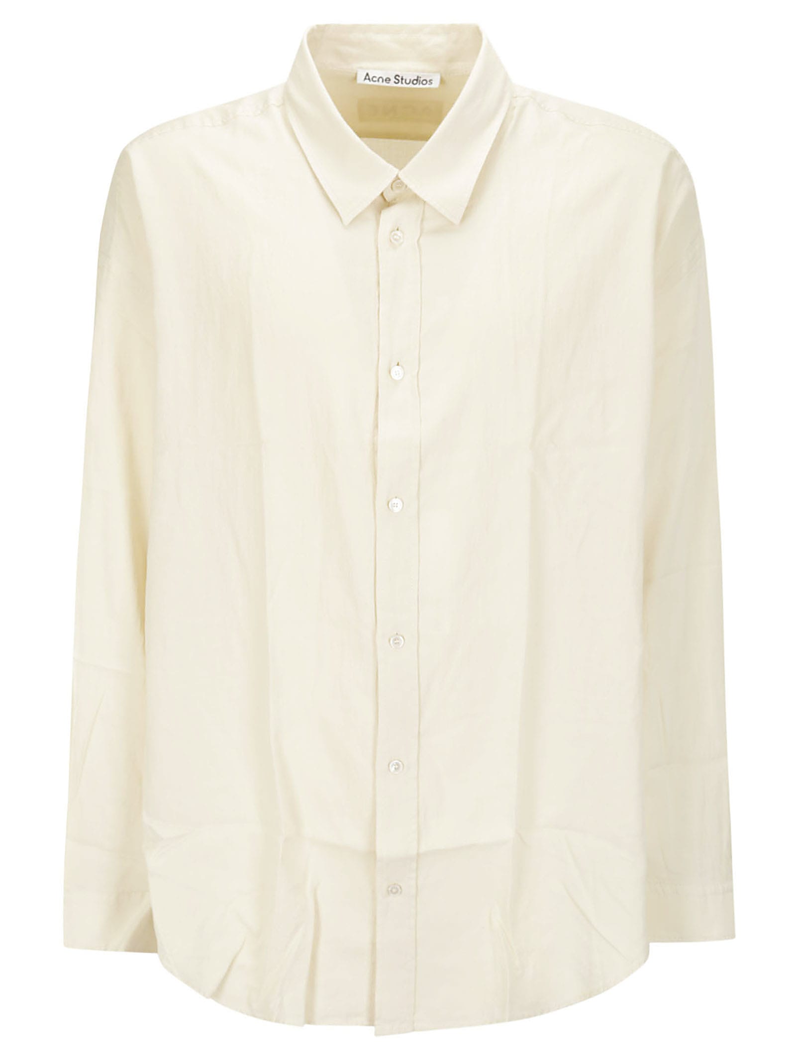 Acne Studios Round Hem Plain Shirt