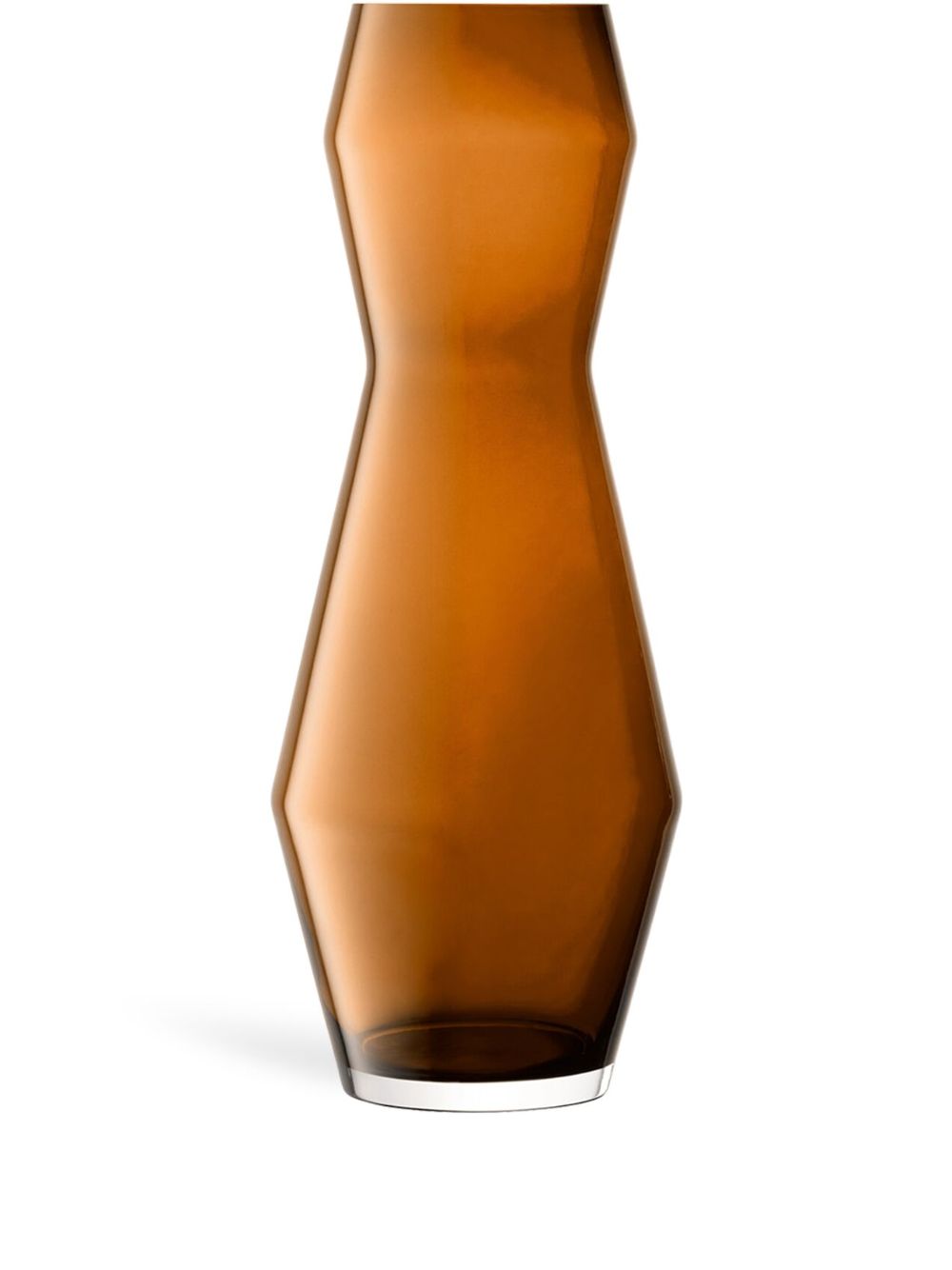 LSA International Sculpt 玻璃花瓶（65厘米 x 25厘米） - 褐色