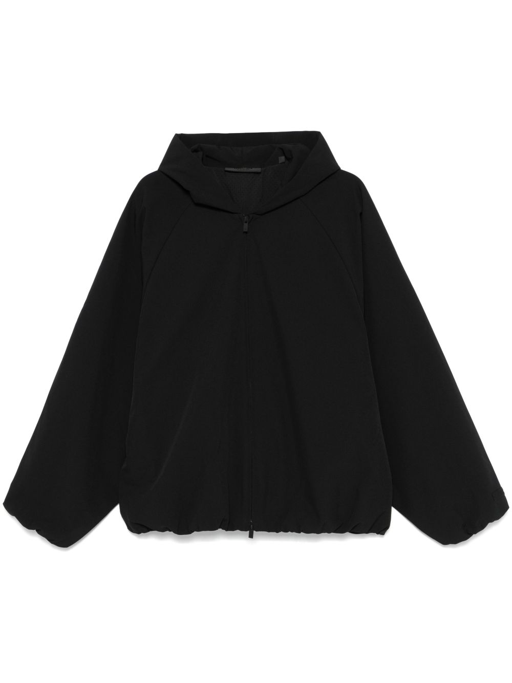 FEAR OF GOD ESSENTIALS 连帽夹克 - 黑色