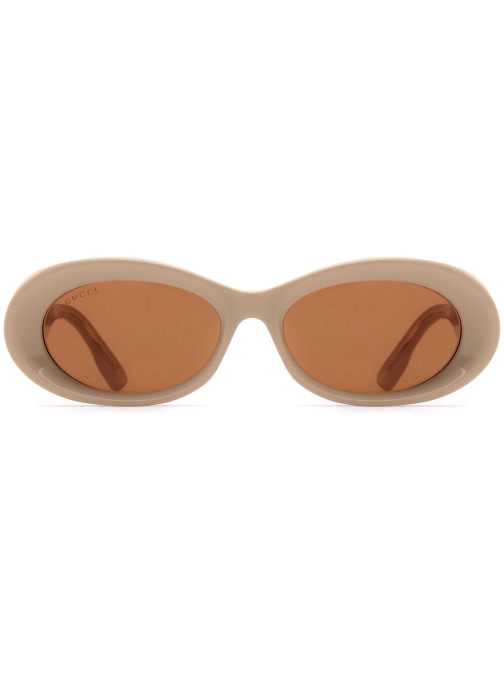 Gucci Eyewear logo印花太阳眼镜 - 中性色