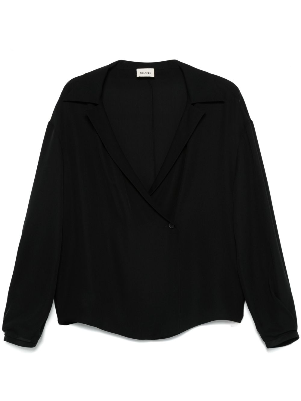 KHAITE Ashton shirt - 黑色