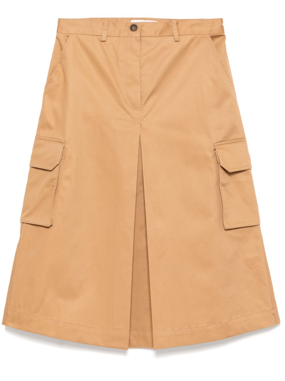 Maison Kitsuné Utility 半身裙 - 褐色