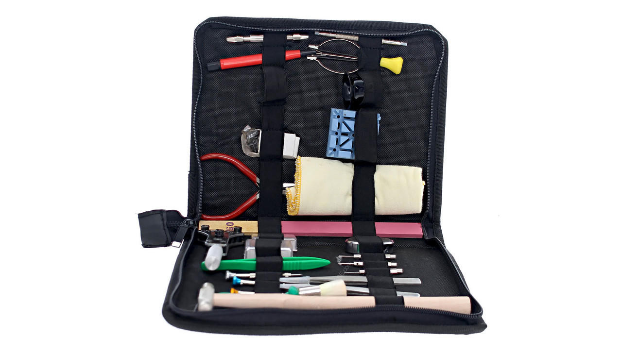 Watch Repair Kit With Carrying Case Set