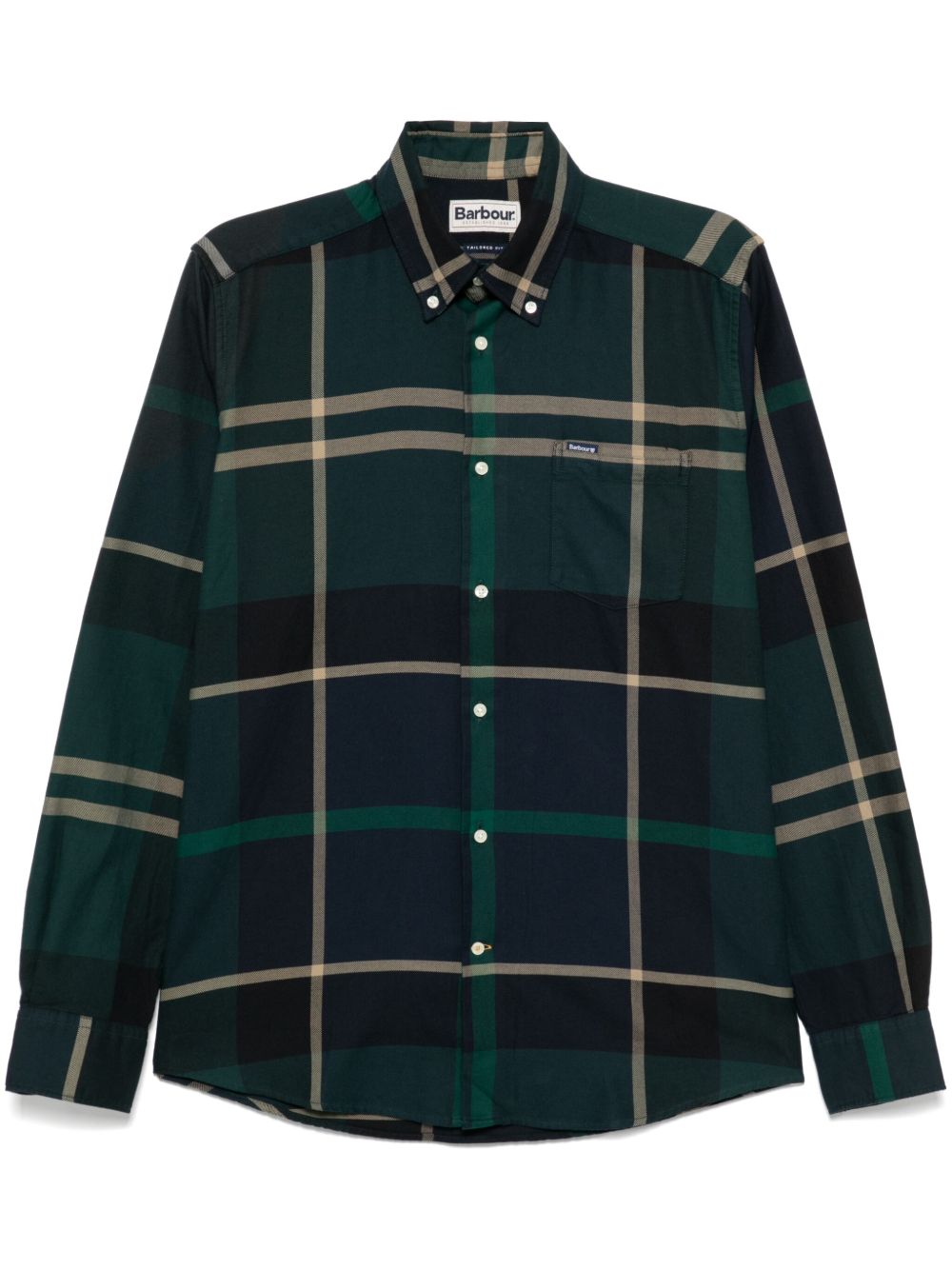 Barbour Dunoon 衬衫 - 绿色
