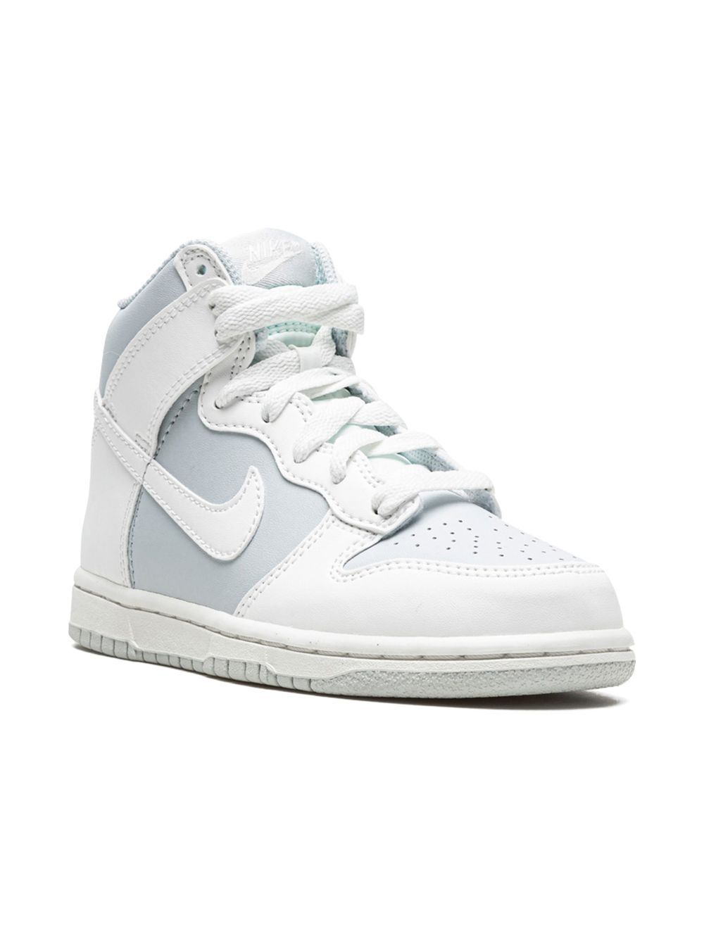 Nike Kids Dunk High 运动鞋 - 白色