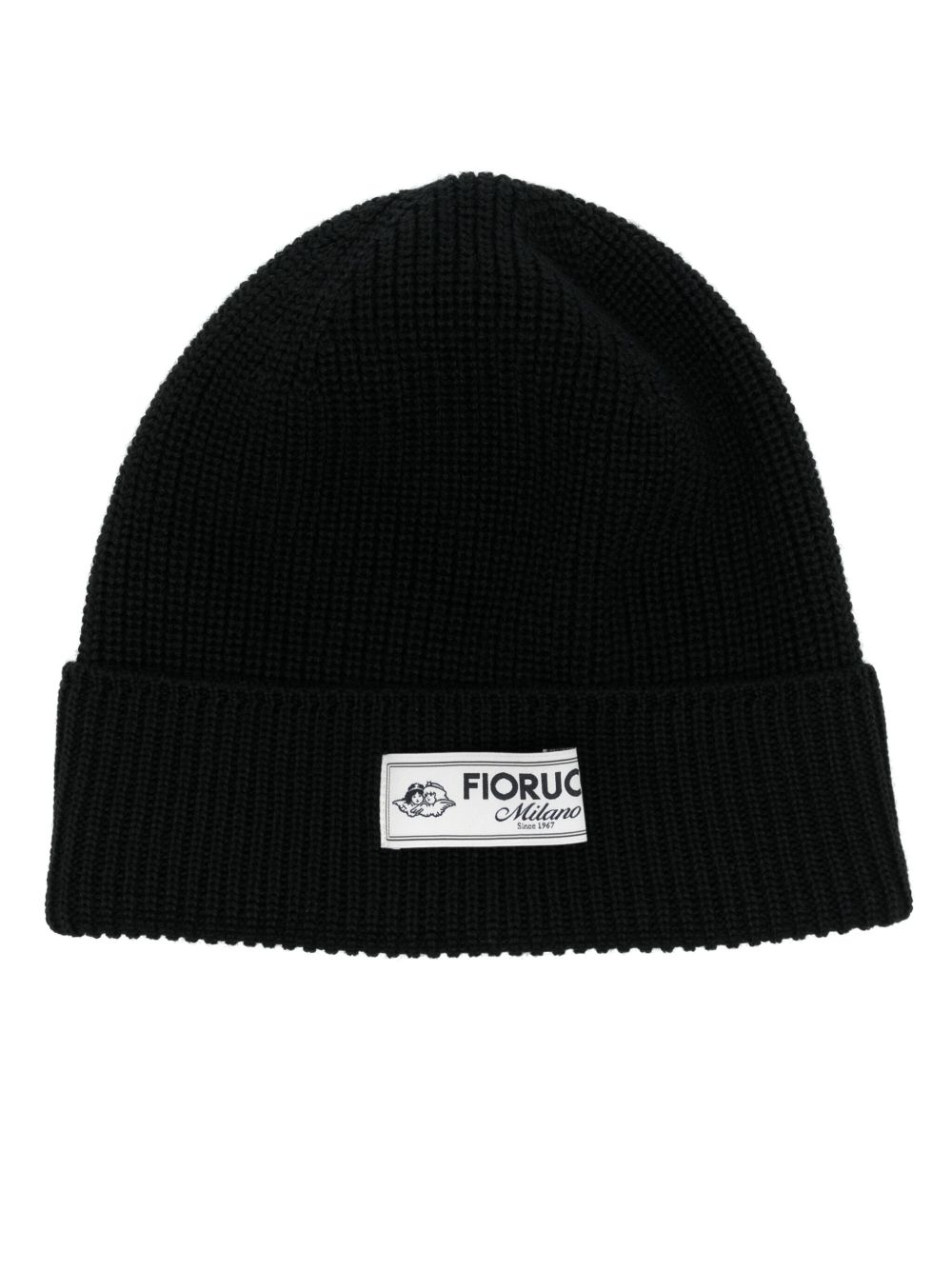 Fiorucci logo套头帽 - 黑色