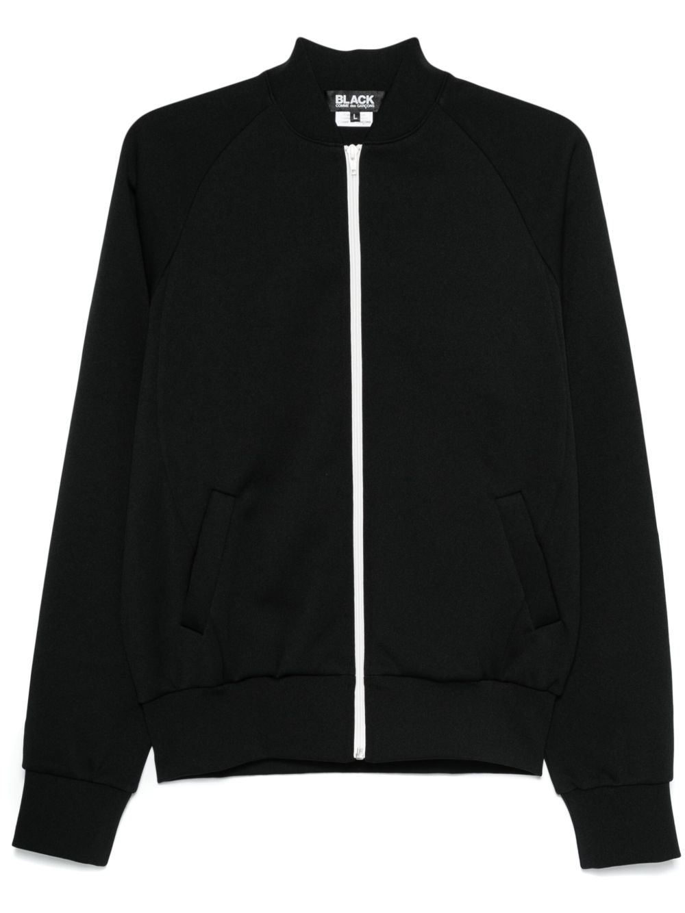 Black Comme Des Garçons 拉链卫衣 - 黑色