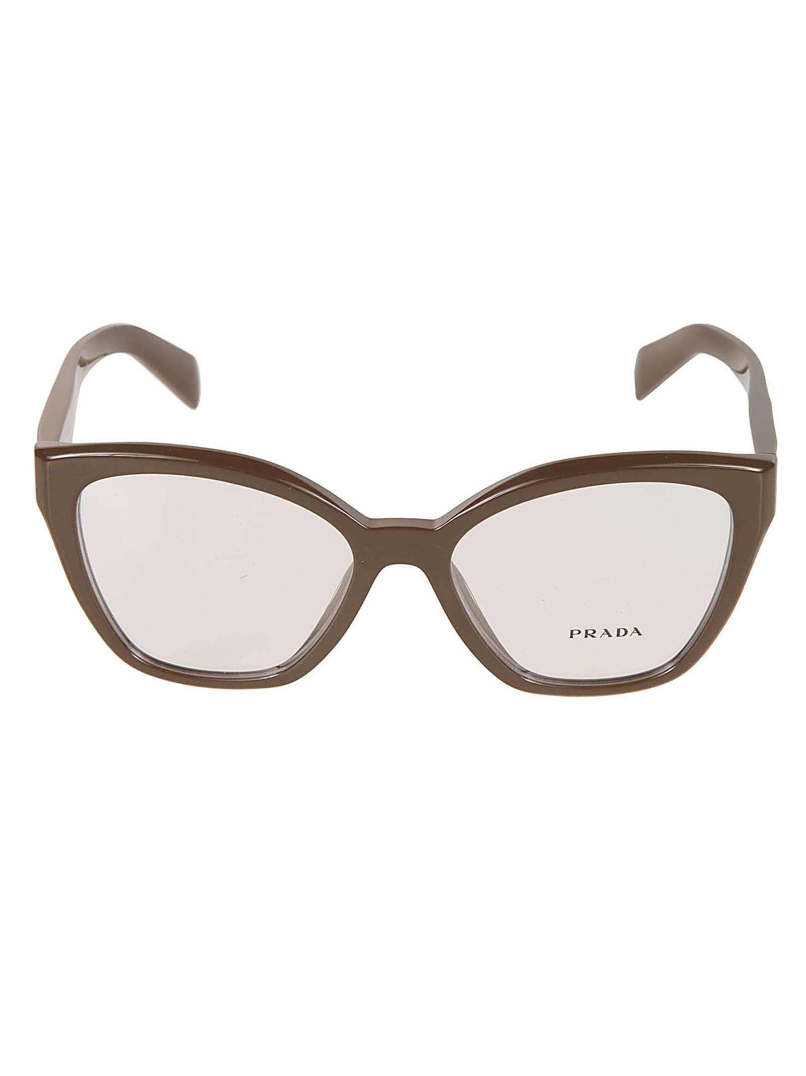 Prada 侧边标志猫眼眼镜