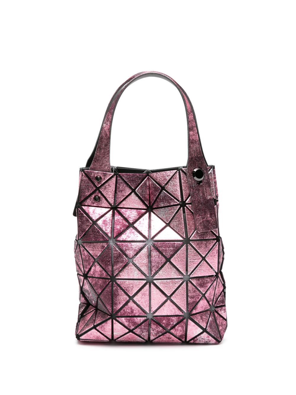 Bao Bao Issey Miyake Platinum Nebula 金属感托特包 - 粉色