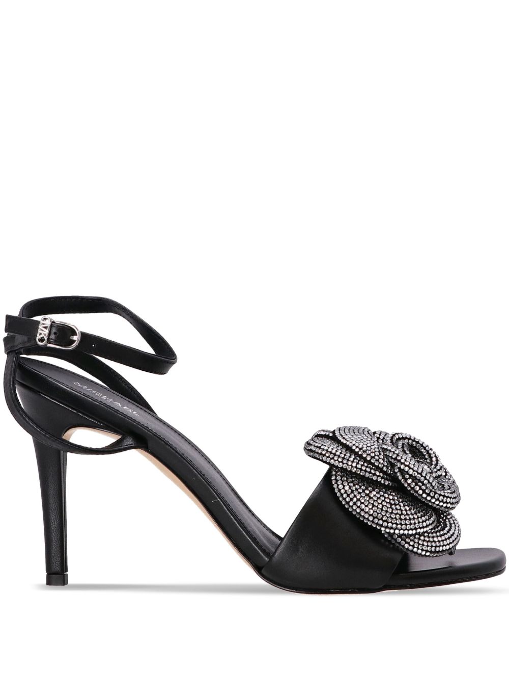 Michael Kors Elodie 高跟凉鞋（8.9厘米） - 黑色