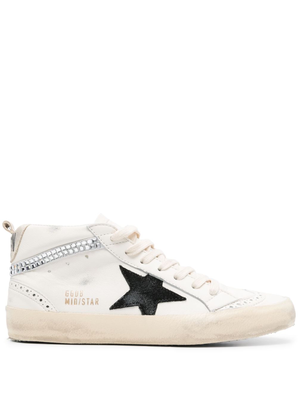 Golden Goose Mid Star 运动鞋 - 白色