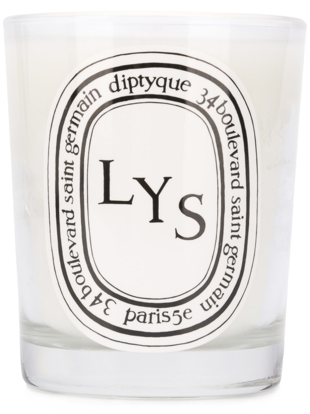 Diptyque Lys香氛蜡烛 - 白色