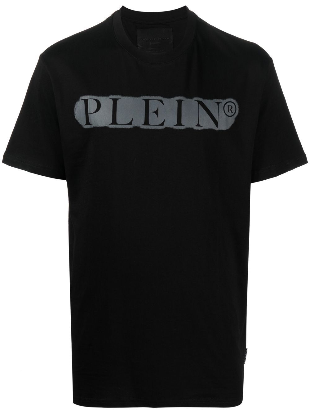 Philipp Plein logo印花T恤 - 黑色
