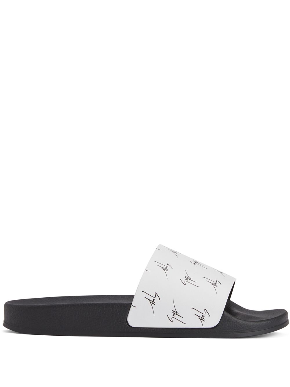 Giuseppe Zanotti Brett 拖鞋 - 白色