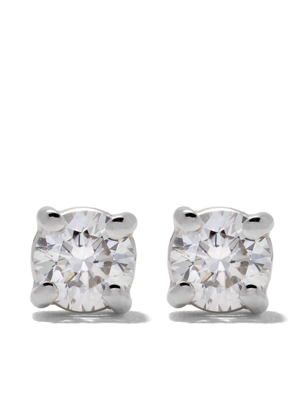 Wouters & Hendrix Gold 18k金钻石耳钉 - 金色