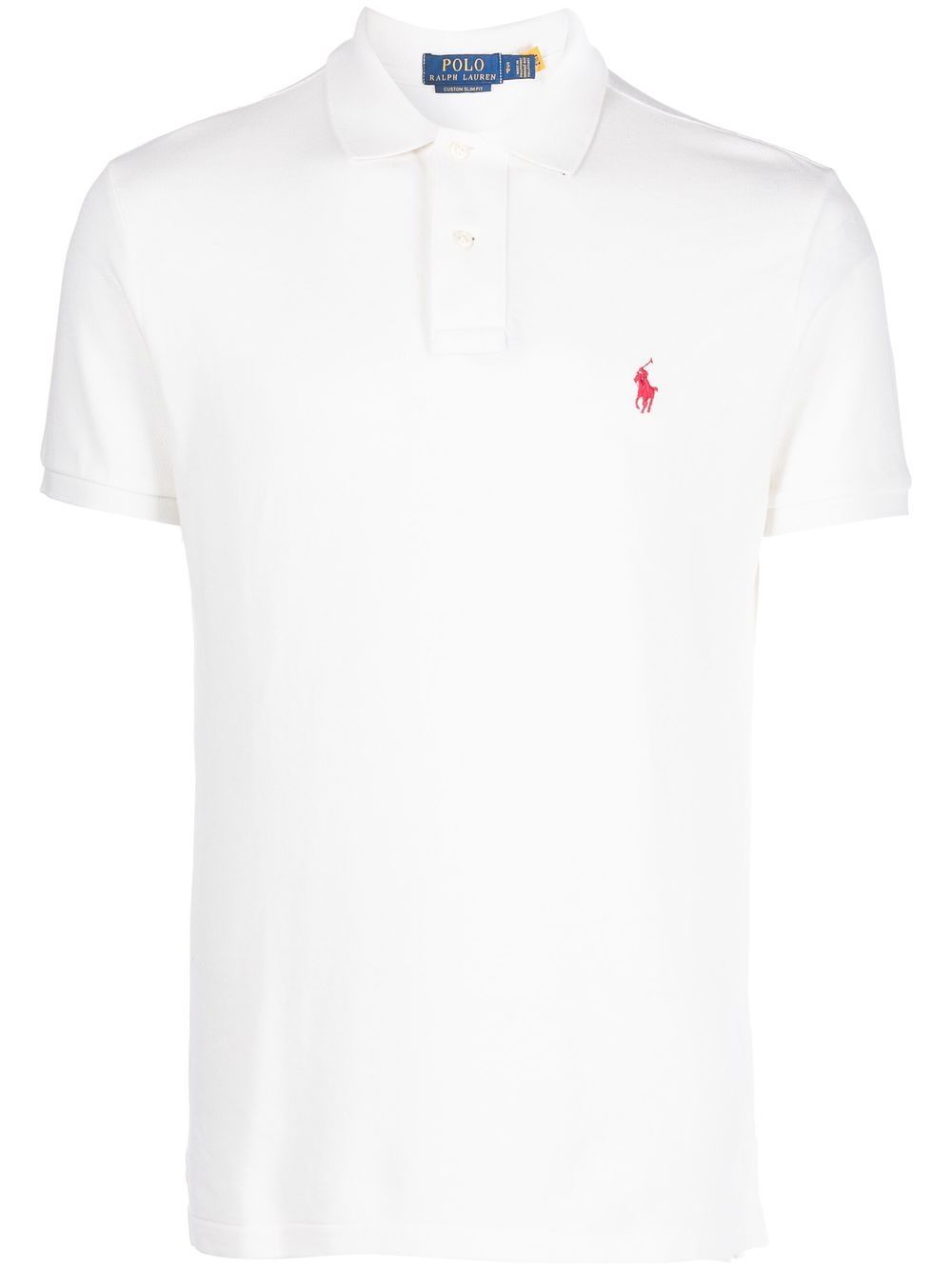 Polo Ralph Lauren Polo Pony 图案polo衫 - 白色