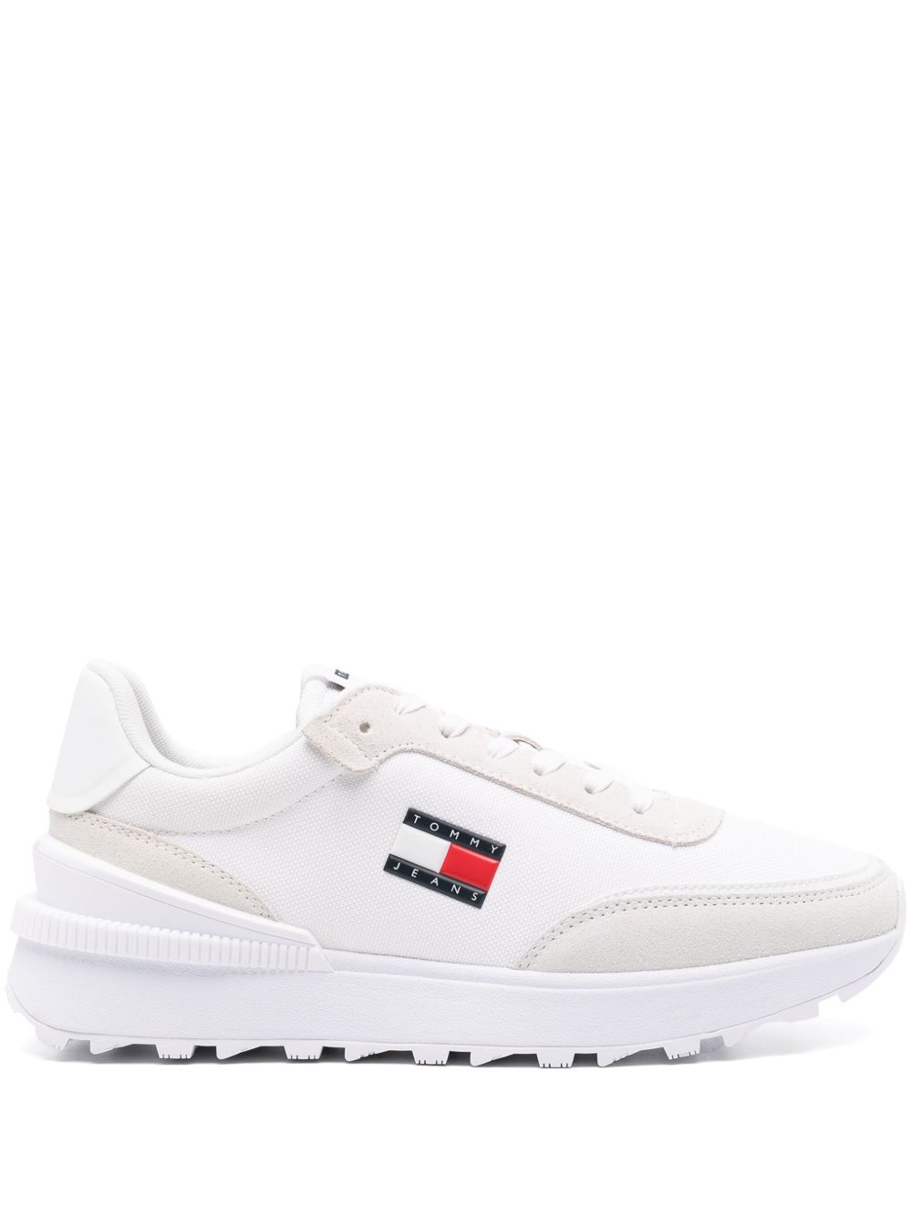 Tommy Hilfiger 标贴帆布运动鞋 - 中性色
