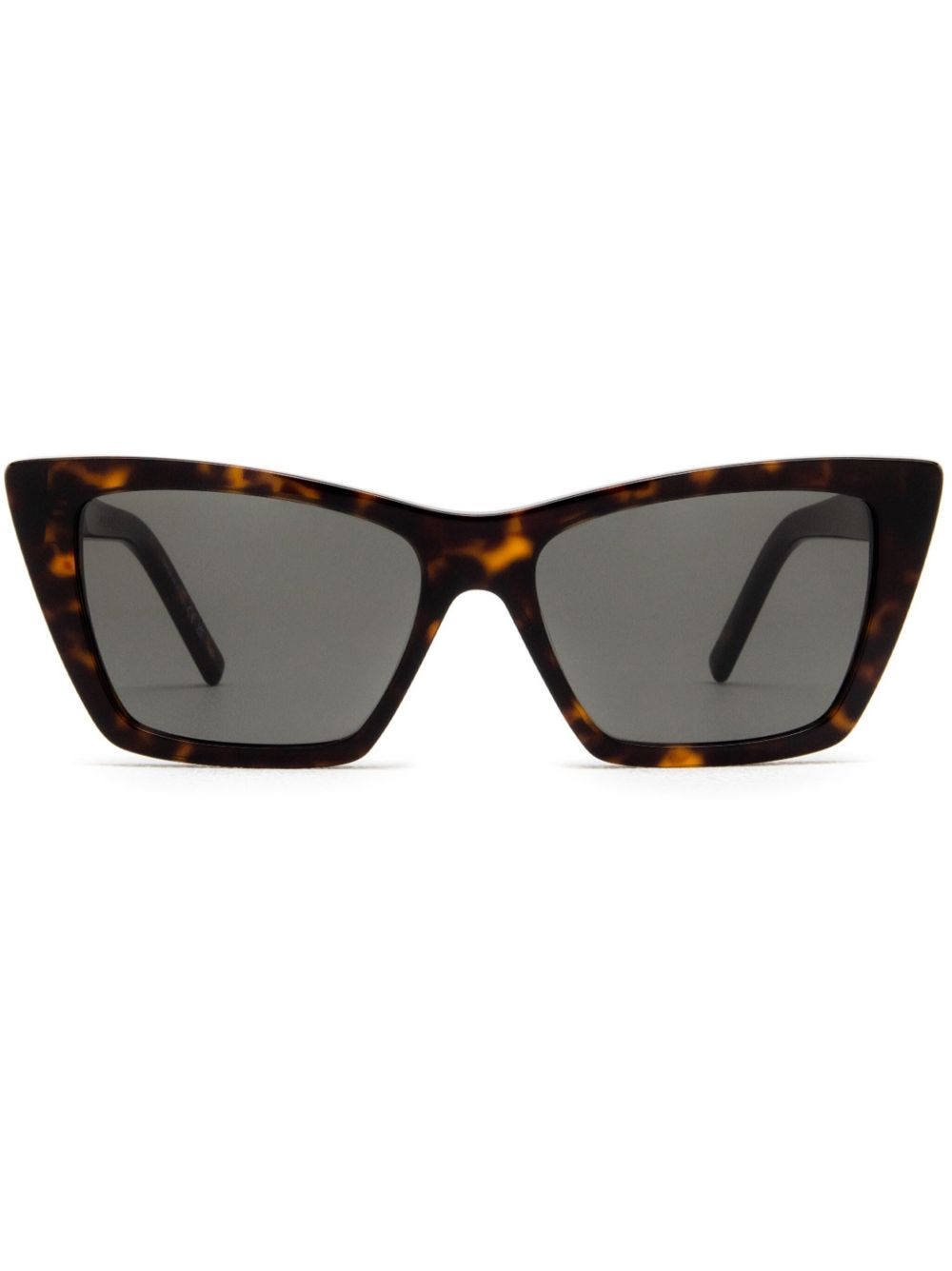 Saint Laurent Eyewear Mica 太阳眼镜 - 褐色