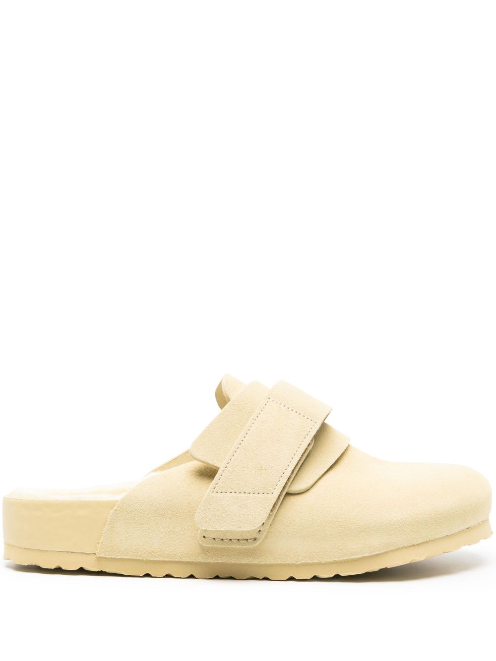 Birkenstock x Tekla Nagoya 绒面皮木屐凉鞋 - 中性色