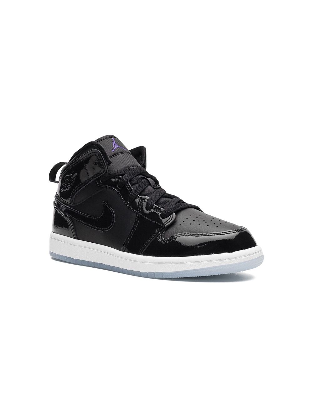 Jordan Kids Air Jordan 1 Mid Space Jam 运动鞋 - 黑色
