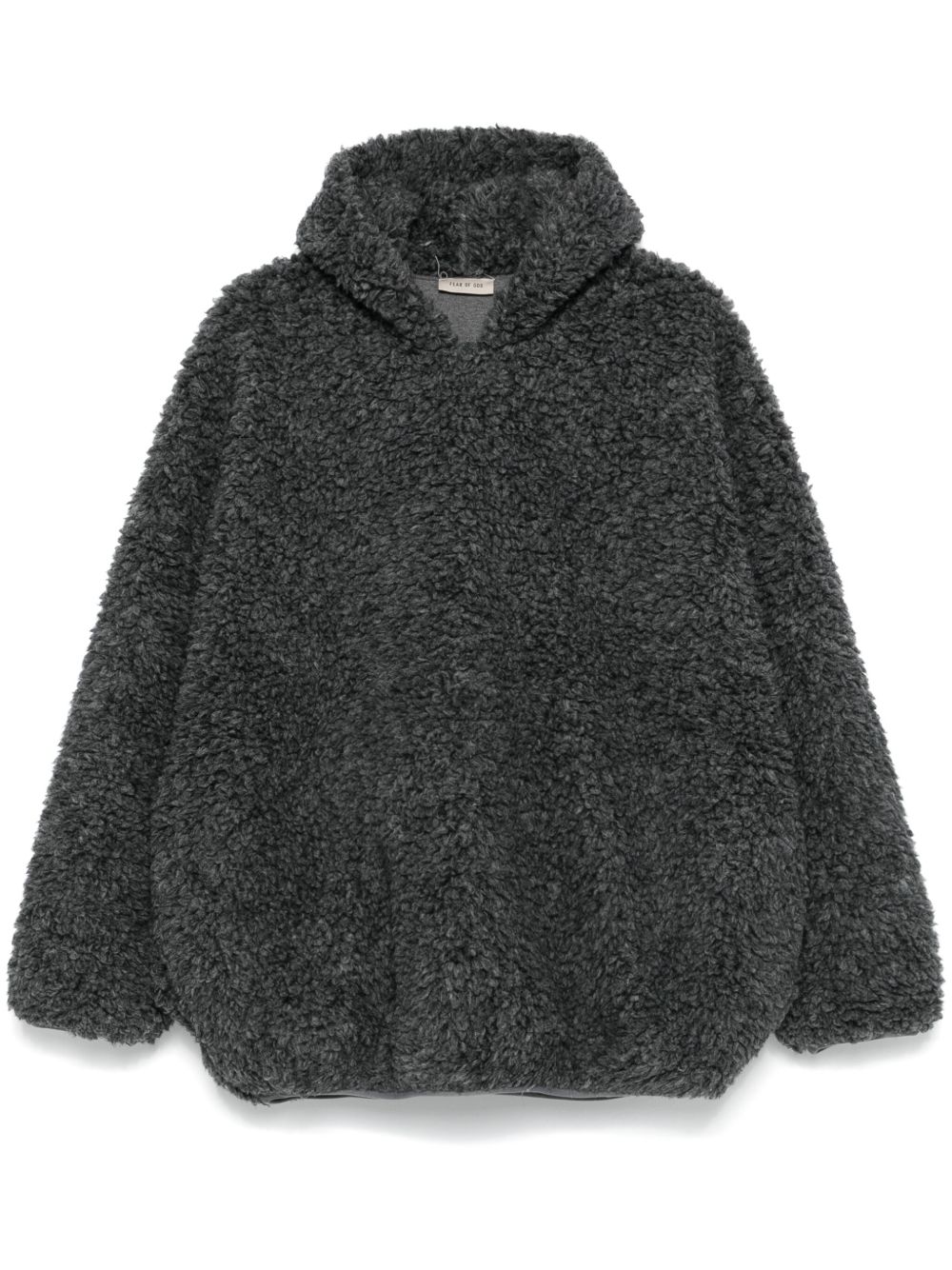 Fear Of God 人造皮毛一体连帽衫 - 灰色