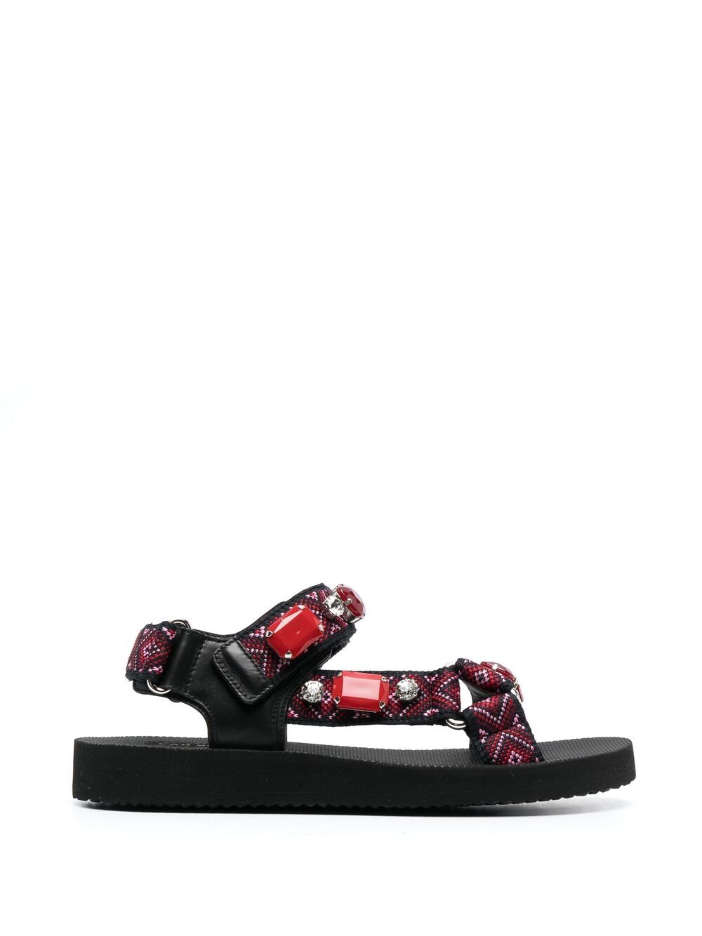 Car Shoe 搭扣凉鞋 - 红色