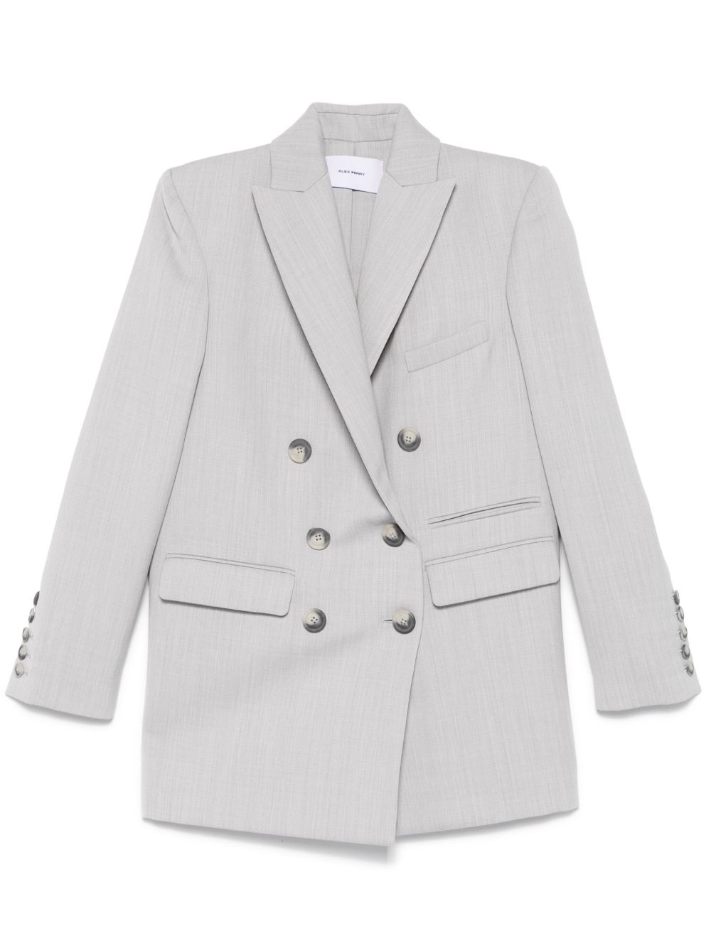 Alex Perry double-breasted blazer - 灰色