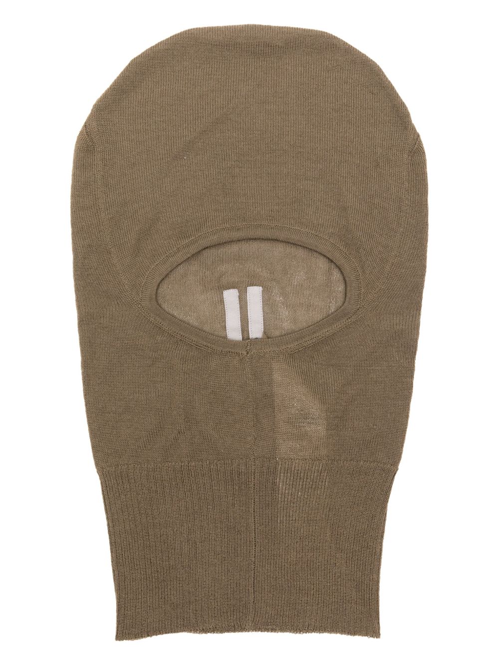 Rick Owens Skull 巴拉克拉瓦帽 - 绿色