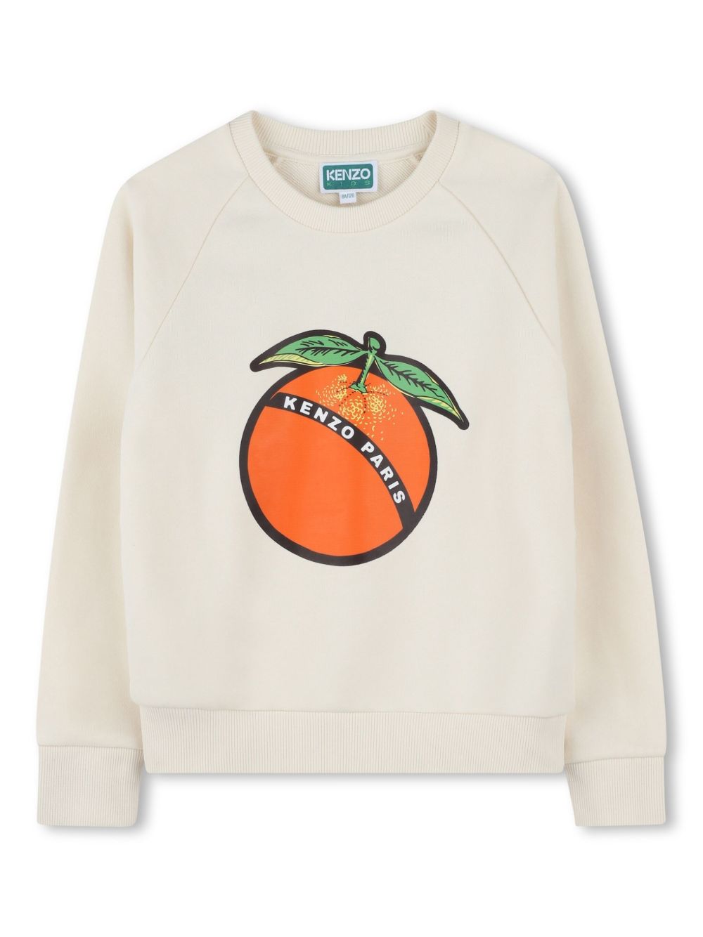 Kenzo Kids logo印花卫衣 - 白色