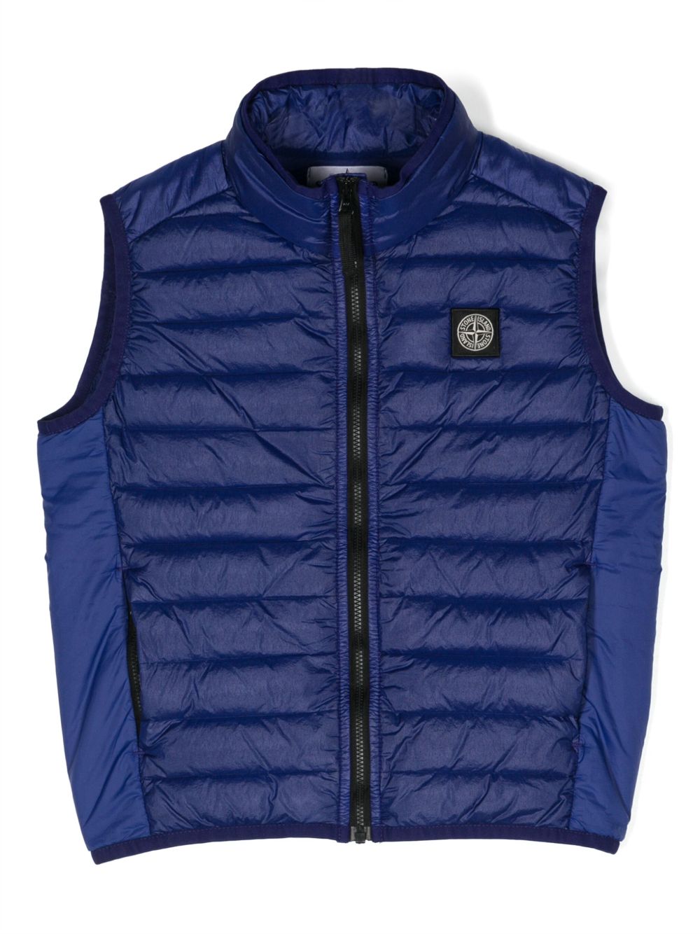Stone Island Junior 罗盘图案马甲 - 蓝色