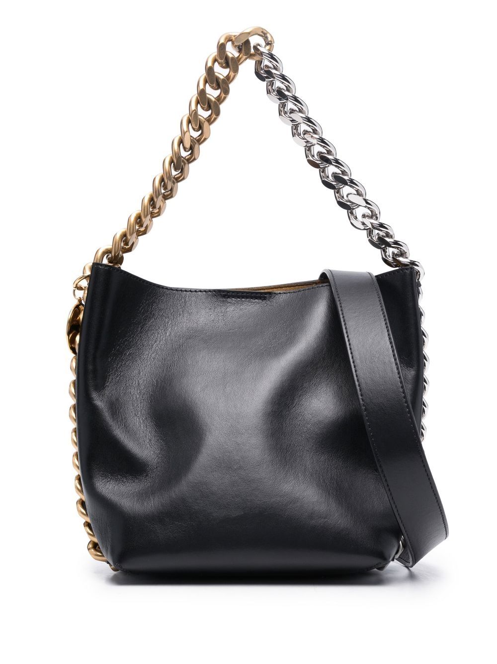 Stella McCartney Frayme 水桶包 - 黑色