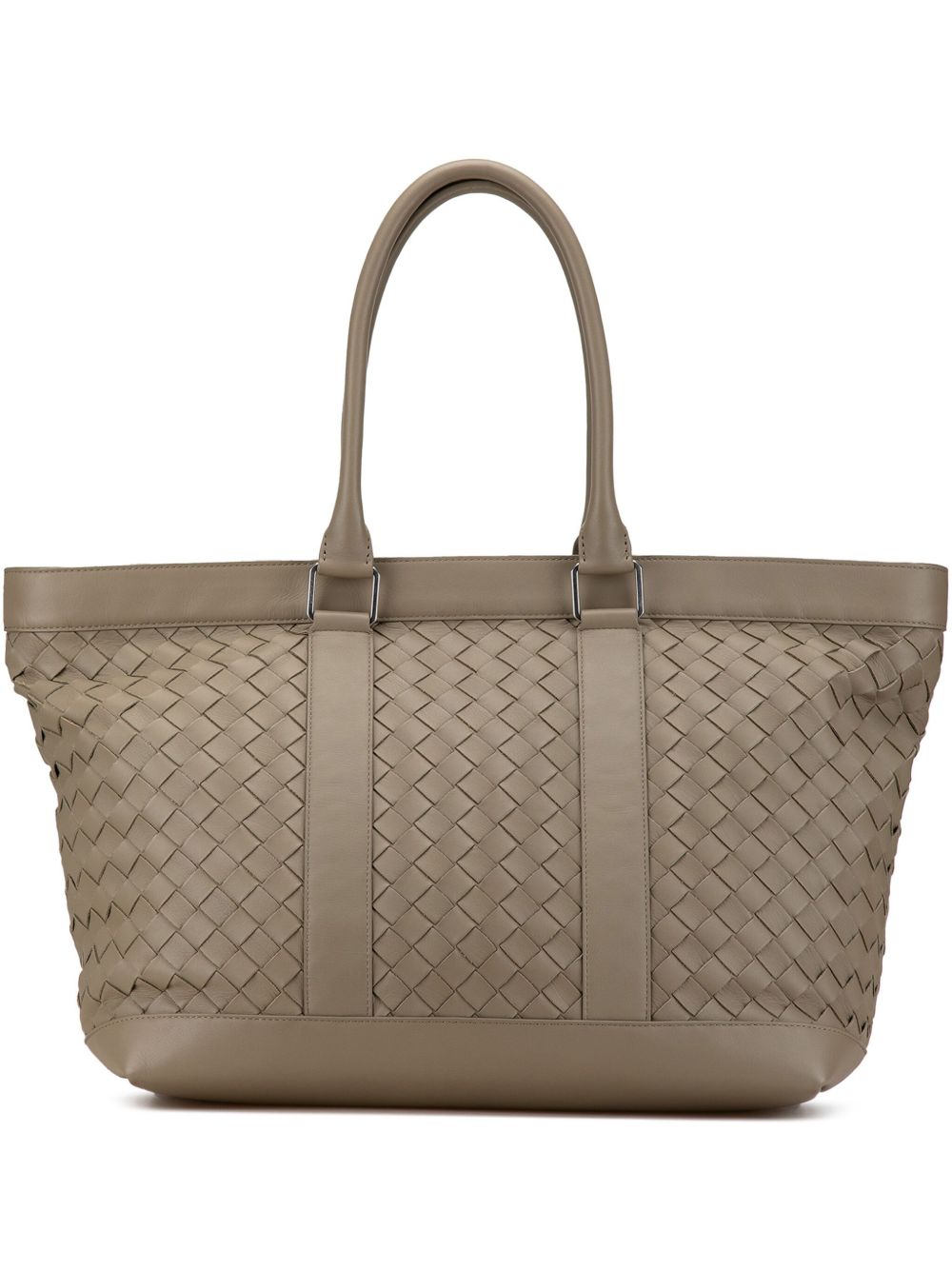 Bottega Veneta Pre-Owned Nappa Intrecciato 手提包（2012-2024年典藏款） - 褐色