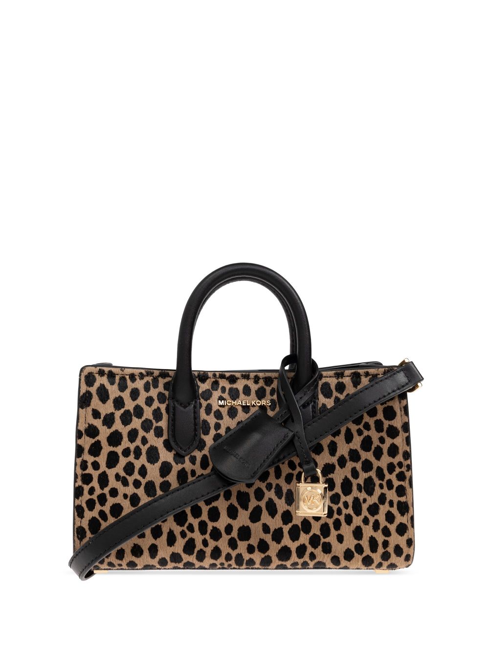 Michael Kors Scarlett 小号斜挎包 - 褐色
