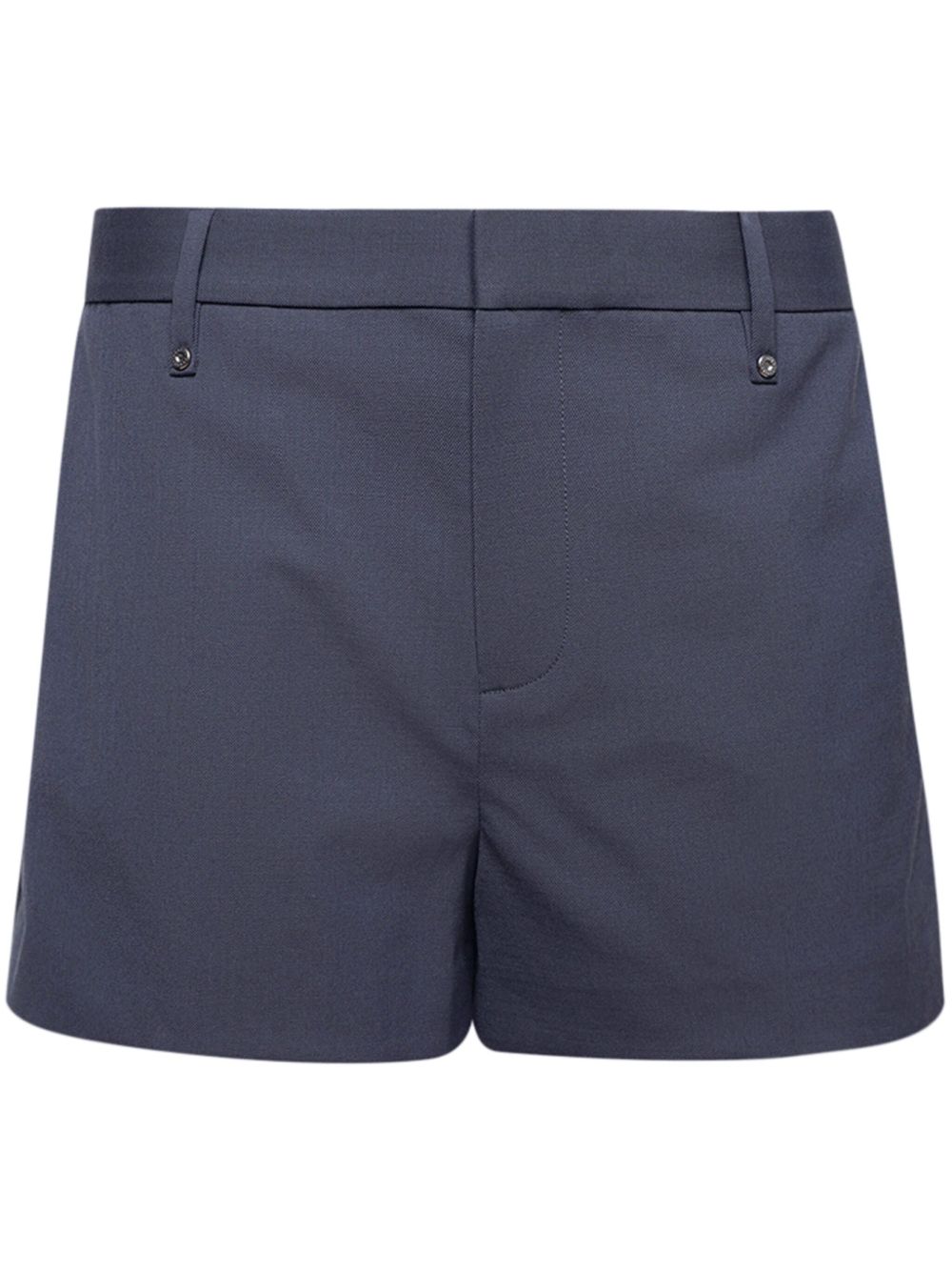 Dion Lee 铆钉西装短裤 - 灰色